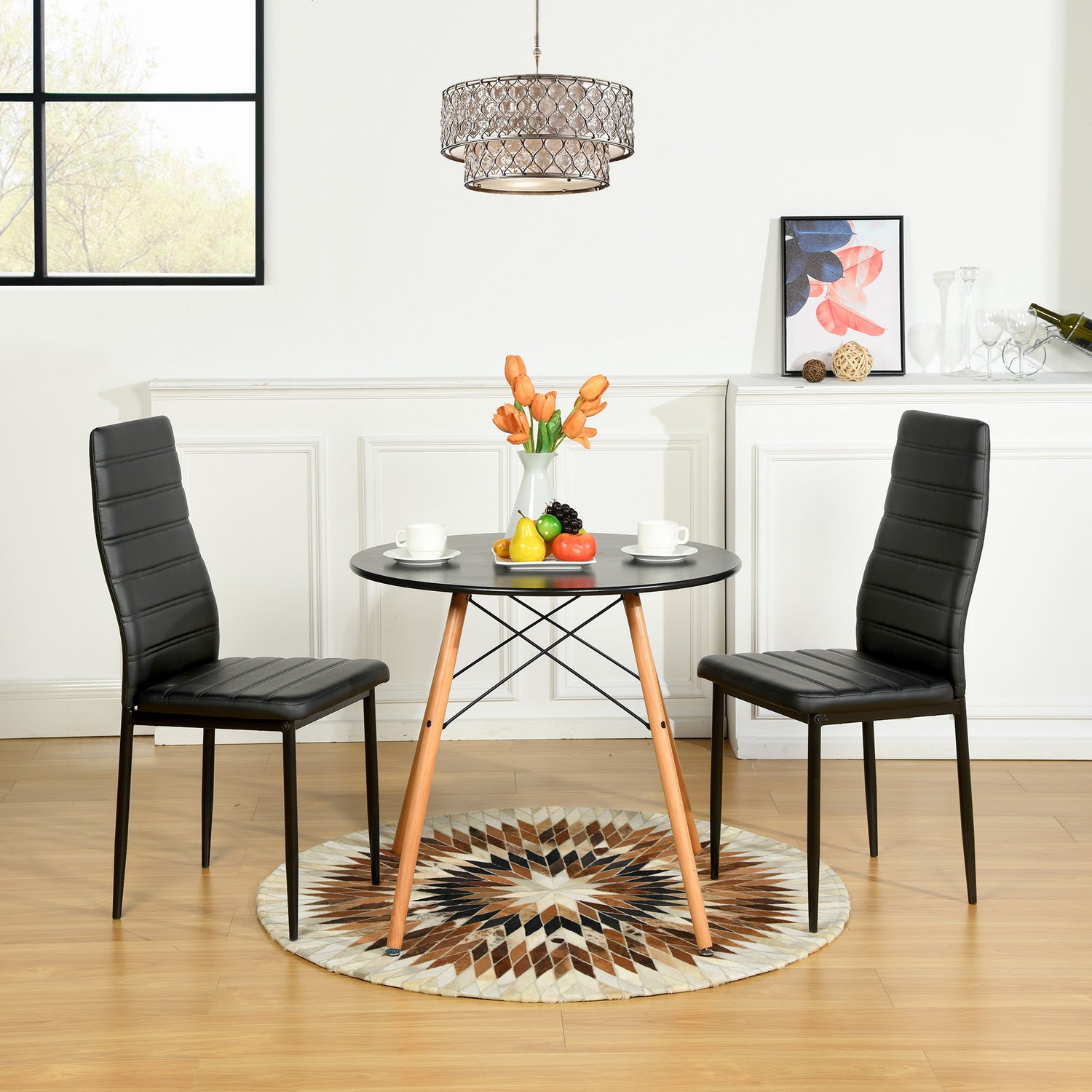 ANN BLACK PVC NL 2PCS II