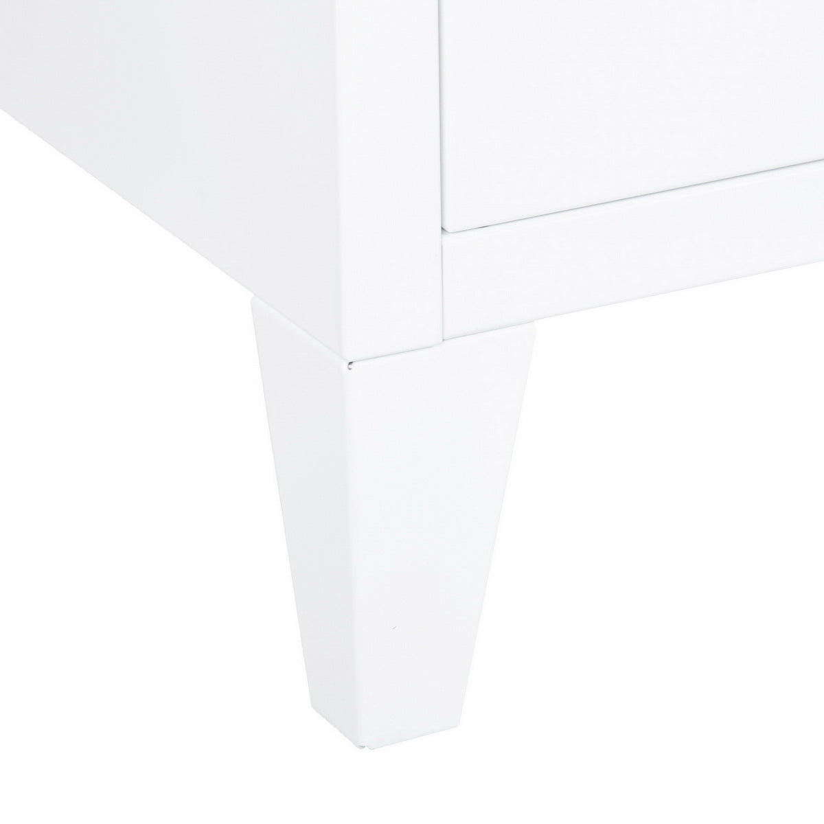 Homylin Commercial Metal File Organizer Home Office Metal Storage Cabinet, 1 Door 3 Shelves, White StarsHOMYLIN Commercial Metal File Organizer Home Office Metal Storage Cabinet, 1 Door 3 Shelves, White Stars
