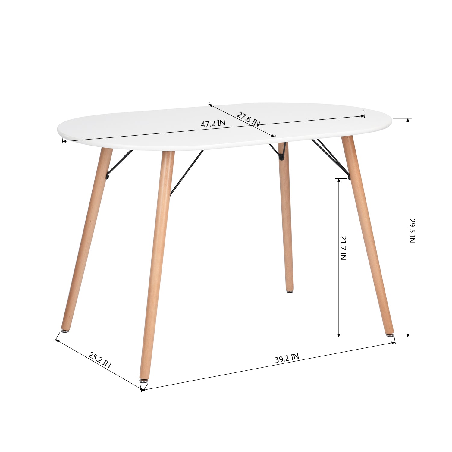 Homylin Dining Table Set 3 Pieces 1 Table and 2 Suede Chairs Minimalist White Kitchen Coffee Table Living Room Furniture Set Breakfast Set with 2 Suede Chairs, White Table and Gray Chairs