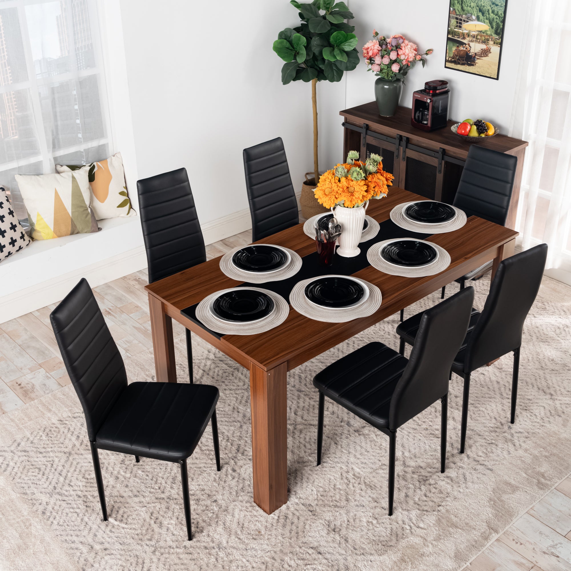 ANN BLACK PVC NL 6PCS II