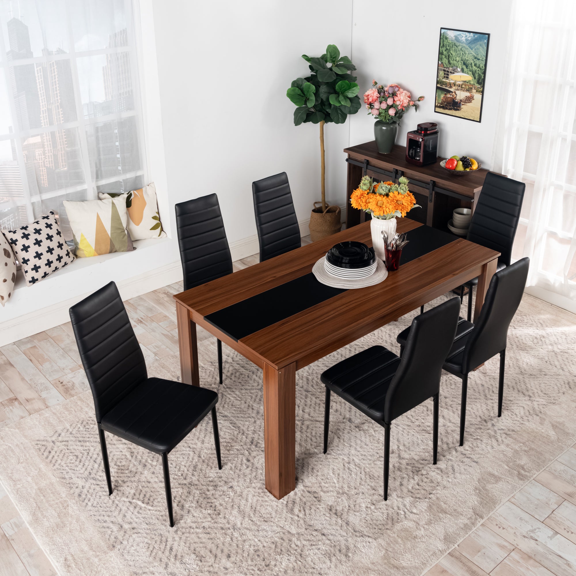 ANN BLACK PVC NL 6PCS II