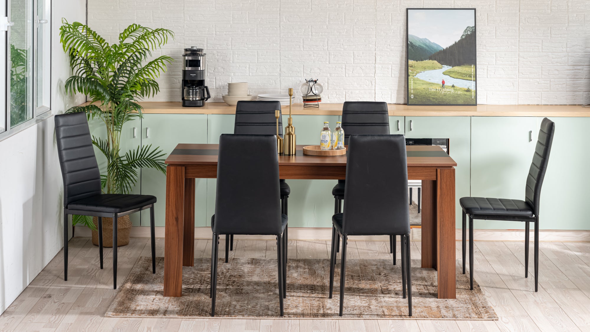 ANN BLACK PVC NL 6PCS II