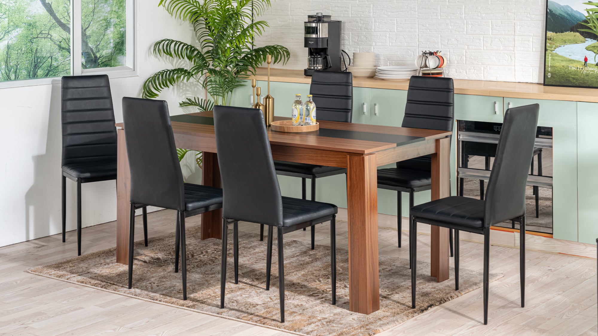 ANN BLACK PVC NL 6PCS II