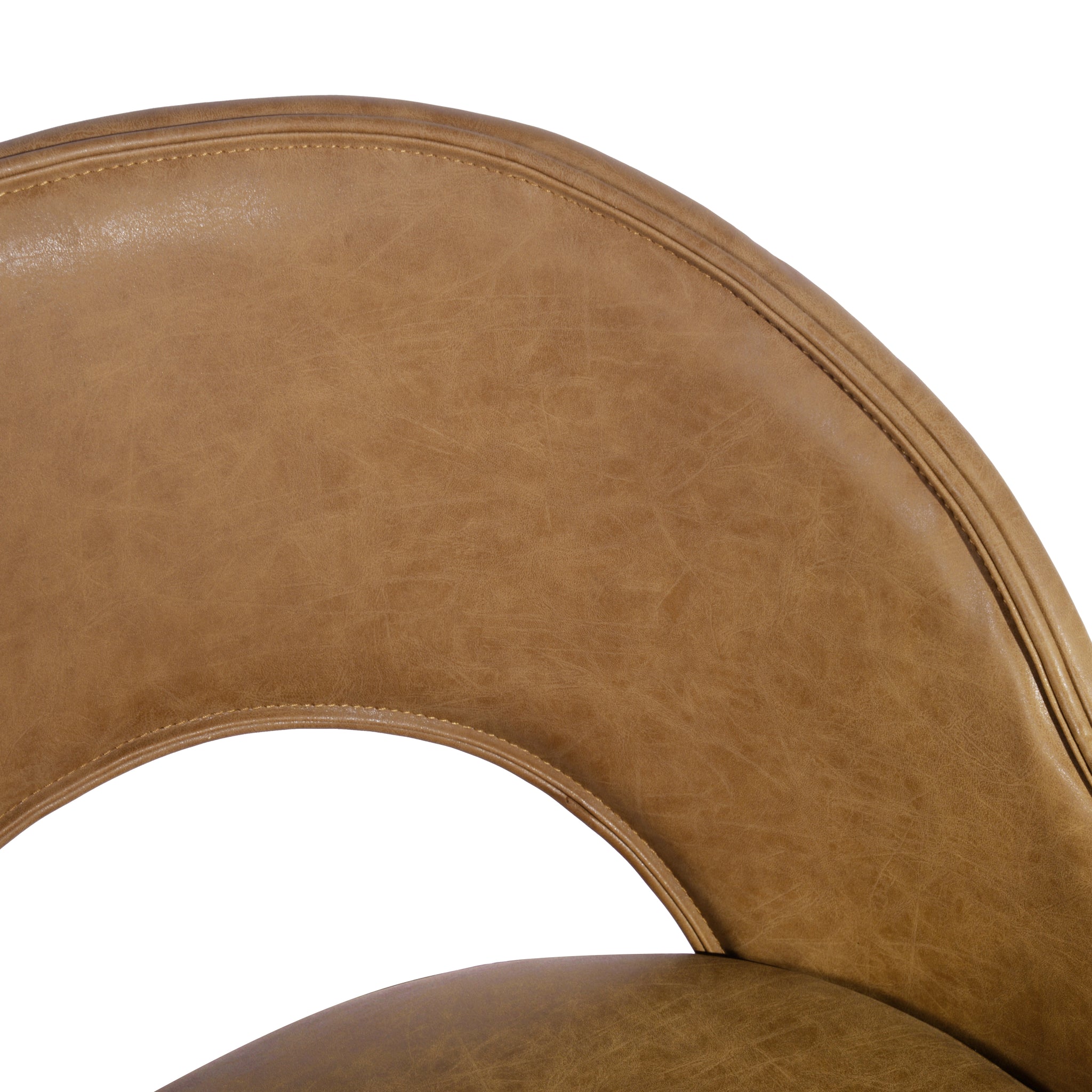 Homylin With A Mid-century Modern Wide Seat Fabrics Brown Dining Chair